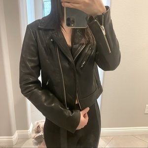Veda Genuine Leather Jacket